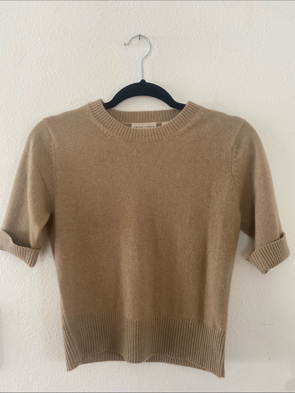 Apostrophe cashmere Crewneck Sweater xs